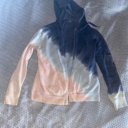 PINK Tie Dye Jacket Size medium