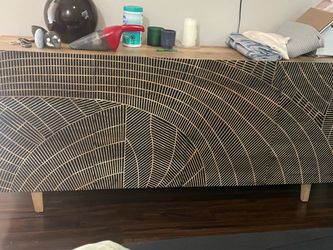 Solid Wood Credenza