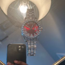 Red Luxurious Watch