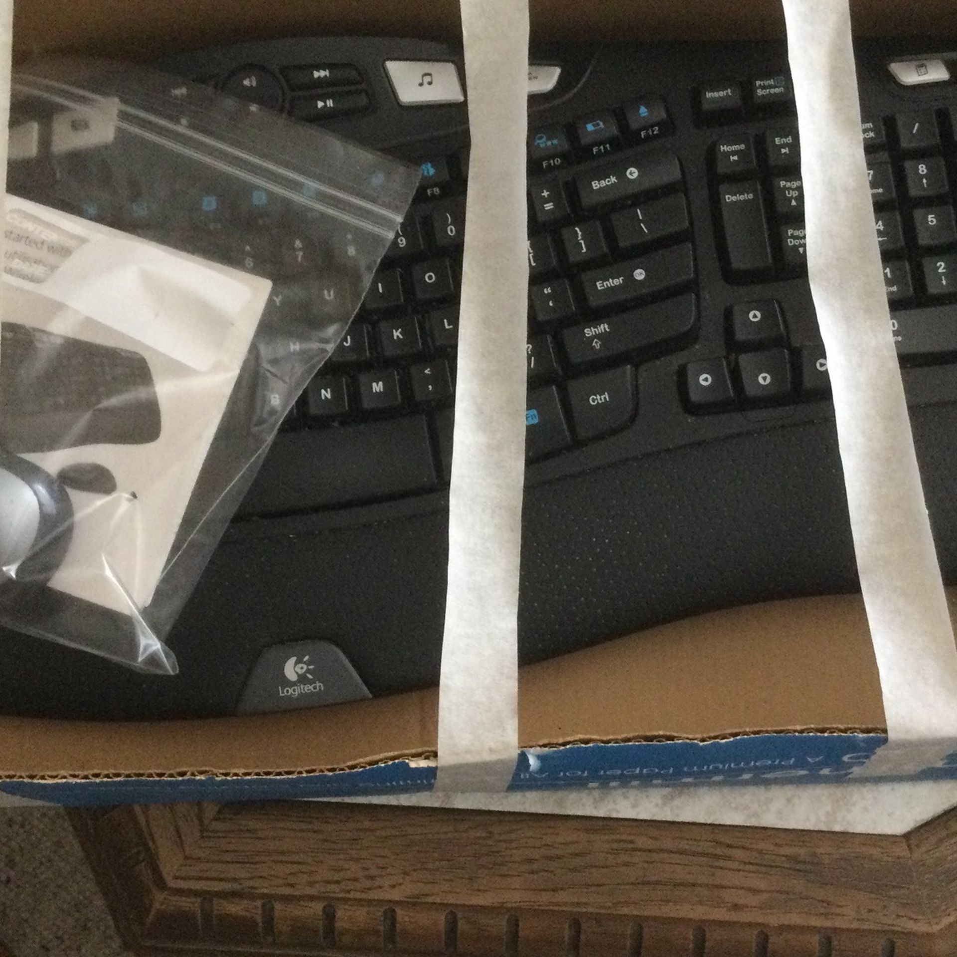 Logitech Keyboard & Wireless Mouse