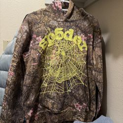 Sp5der OG Web Camo Tree Hoodie 