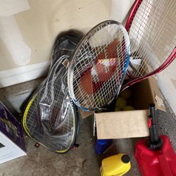 Tennis Racket + pickle Ball Racquet