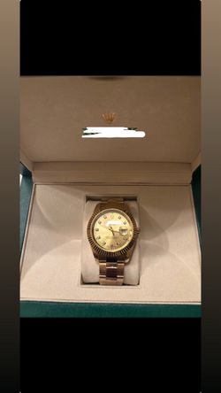 Gold watch
