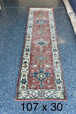 Pottery Barn Channing Persian-Style Hand-Tufted Wool Rug