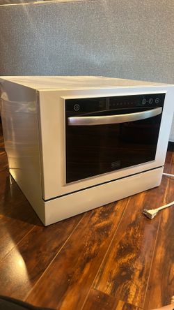 Countertop dishwasher- great for small kitchens, moms (baby bottles, etc)