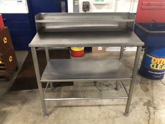All Stainless Steel / Industrial Service Desk