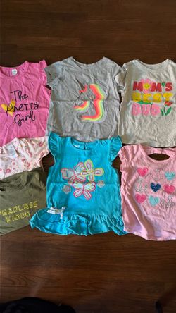 Toddler girl clothes size 3t shirt bundle (7 pcs)