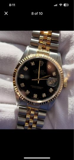 Rolex 16233 Datejust 36mm Two Tone 18K