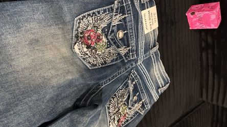 Y2K Cute Jeans Pocket Design