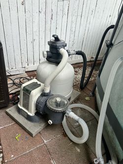 Intex sand filter pump for above ground pools