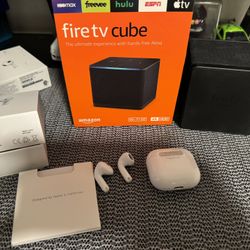 Fire TV Cube And AirPods 4 