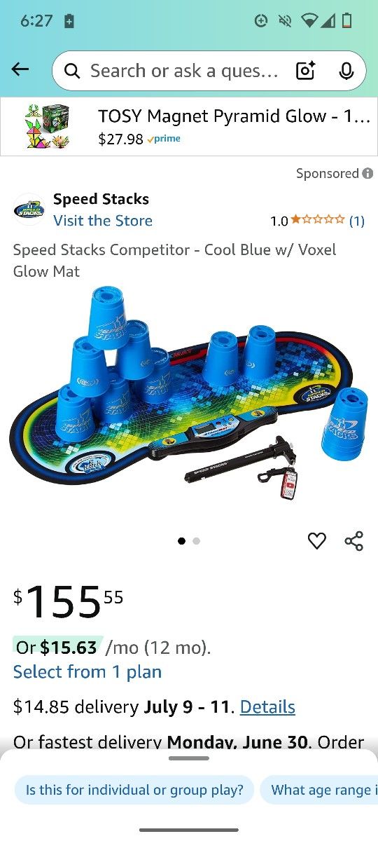 Speed Stack Competitor Lot