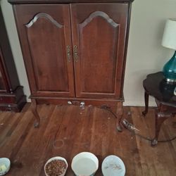 Antique Cherry Armoire 