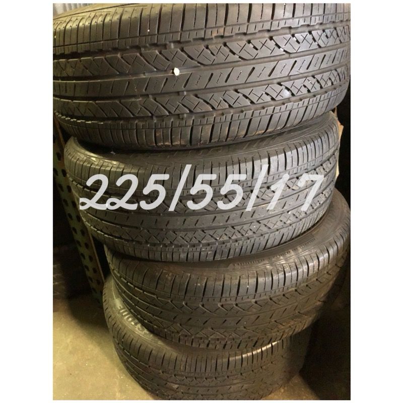 Used tires for sale 225/55/17 $180 all four free installation and balancing