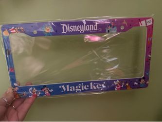Disneyland MK License plate frame