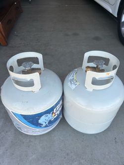 Propane tanks almost full. For sale