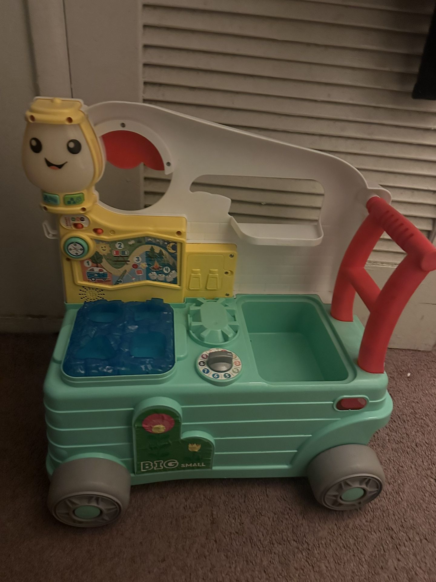 Fisher Price Camper Push Toy 
