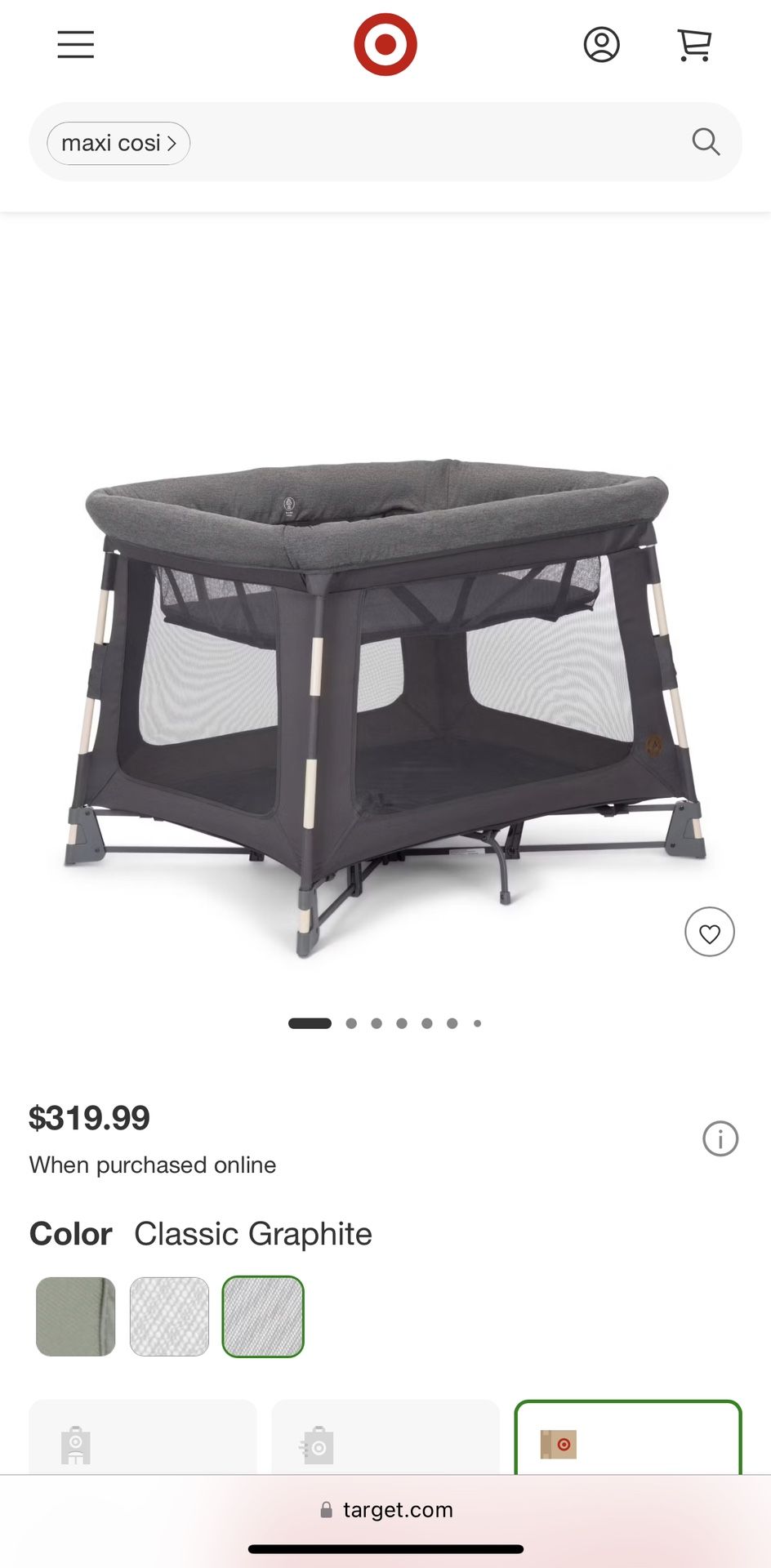 Maxi Cosi Classic Graphite Play Yard, Baby Stuff, Baby Clothes, Baby Shoes, Baby Toys, Baby Swing, Baby Bouncer, Stroller, Car Seat, Travel System