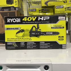 RYOBI 40V HP Brushless 14 in. Battery Chainsaw (Tool Only