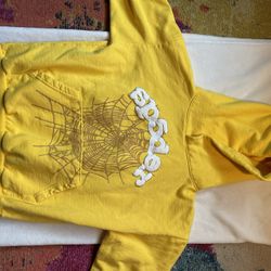 Large Yellow Spider Hoodie