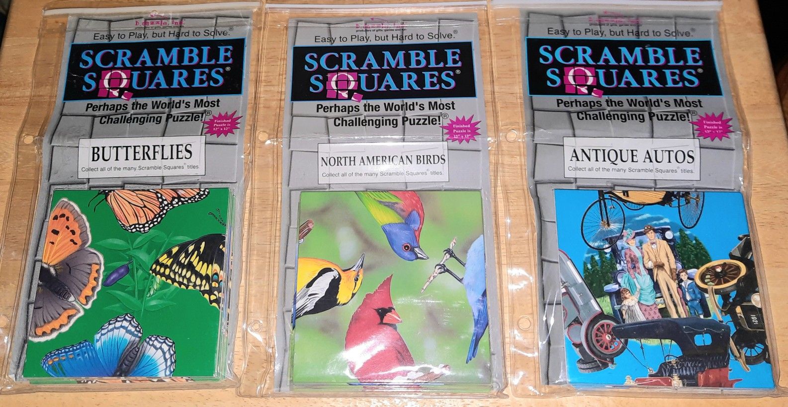 B Dazzle Inc. Scrabble Squares Tile Puzzles