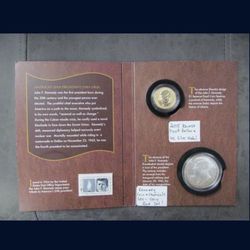 2015 John F. Kennedy Coin & Chronicals Set -- MEGA RARE COIN SET!