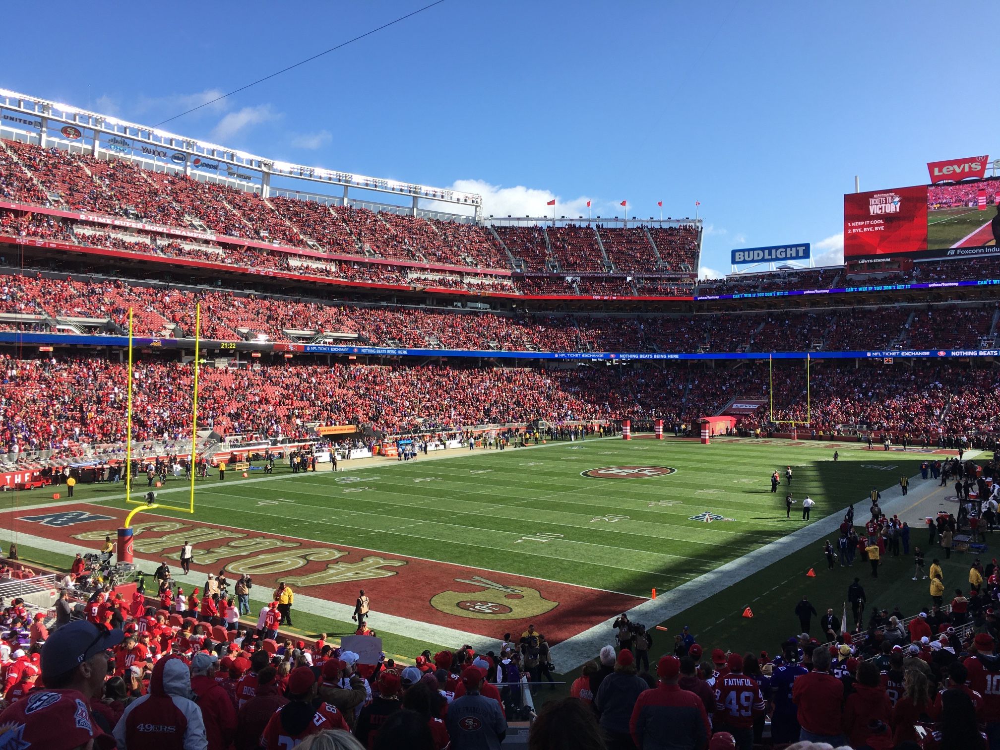 SALE! 49ers vs Lions (Section 146 & 413) Free Food & Drinks!