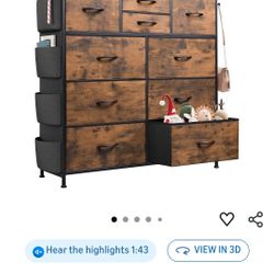 WLIVE Fabric Dresser