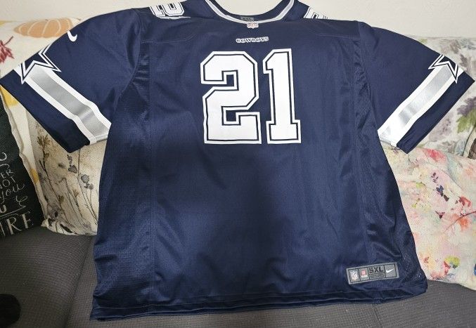Dallas Cowboys Nike Elliot Game Jersey - Navy