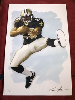 USC TROJANS REGGIE BUSH NEW ORLEANS SAINTS