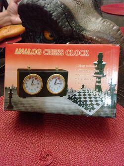New Analog Chess Clock