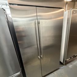 42” GE Monogram Built In Stainless Steel Refrigerator 