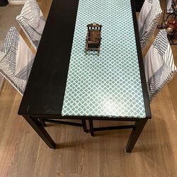 Ikea Dining Table With 4 Chairs