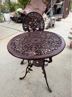 Table and chair