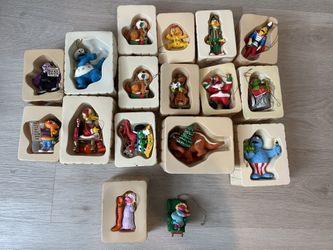 Jim Henson 1990 Ornaments 