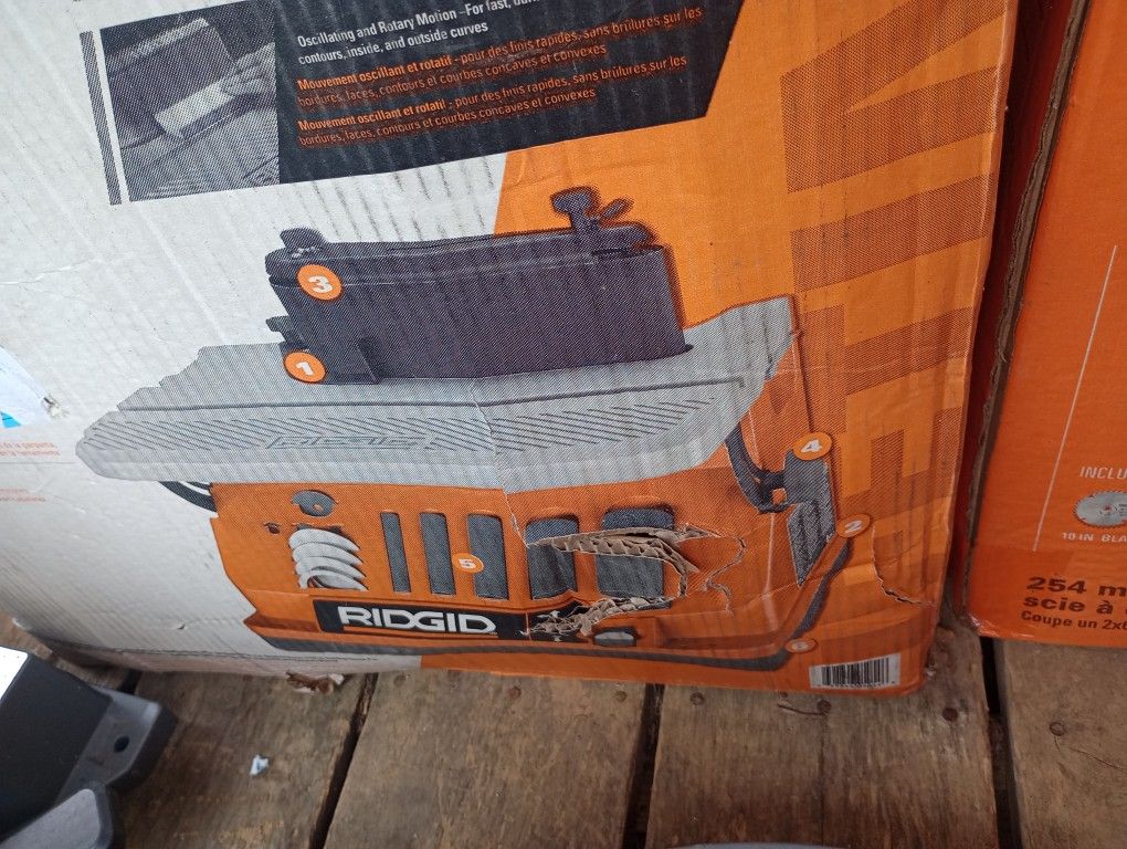 Ridgid 5 Amp Corded Oscillating Edge Belt/Spindle Sander