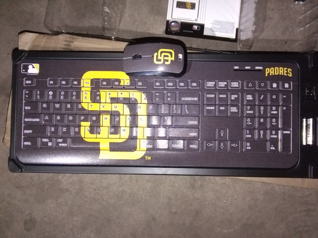 Custom San Diego Padres KeyBoard
