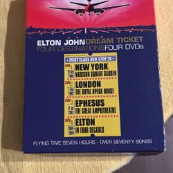 Elton John dream ticket for DVDs