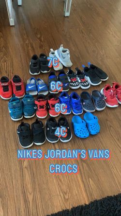 Nikes Jordan’s Crocs Vans 