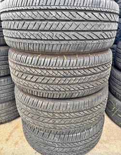 245 50 19 Bridgestone tires Con 80% de Vida Las 4