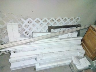 Vinyl White Fencing Materials Cash Or Trades Welcome 