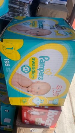 Got all size pamper swaddlers and pamper cruisers