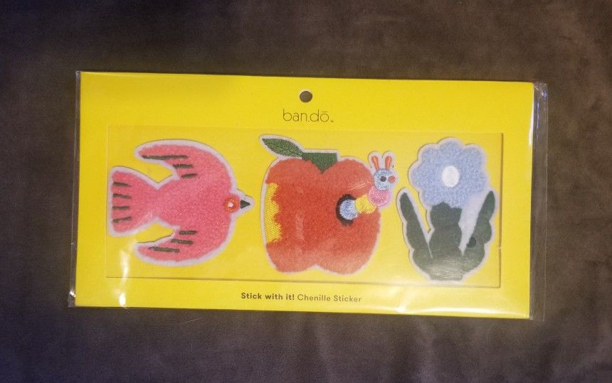 Chenille Self-adhesive Patches