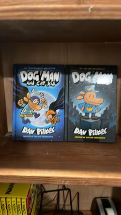 Dog Man Book Set by Dav Pilkey – 2 Hardcovers