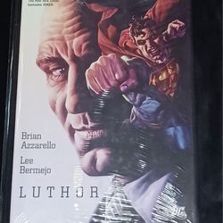 Lex Luthor Hardcover Superman Hero Villian Man Of Steel DC Comic Book Story