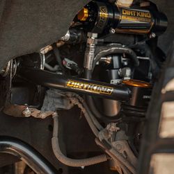 Dirt King 2.5 Smooth Body Front Shocks | DCA Remote Reservoir