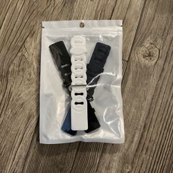 3 Pack Silicone Band Compatible with Fitbit Charge 5 