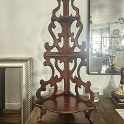 Antique Corner Shelf