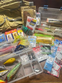 Vintage fishing gear