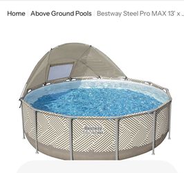 Above ground pool